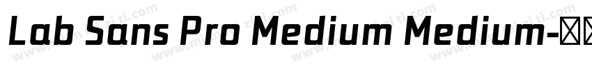 Lab Sans Pro Medium Medium字体转换